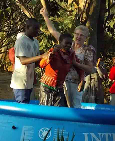 Baptism at Kruger Park